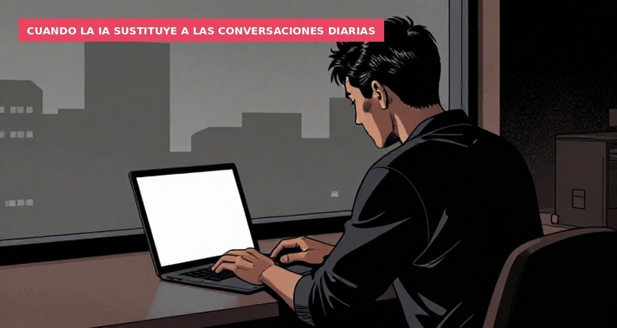 Gente que solo se comunica con la ia