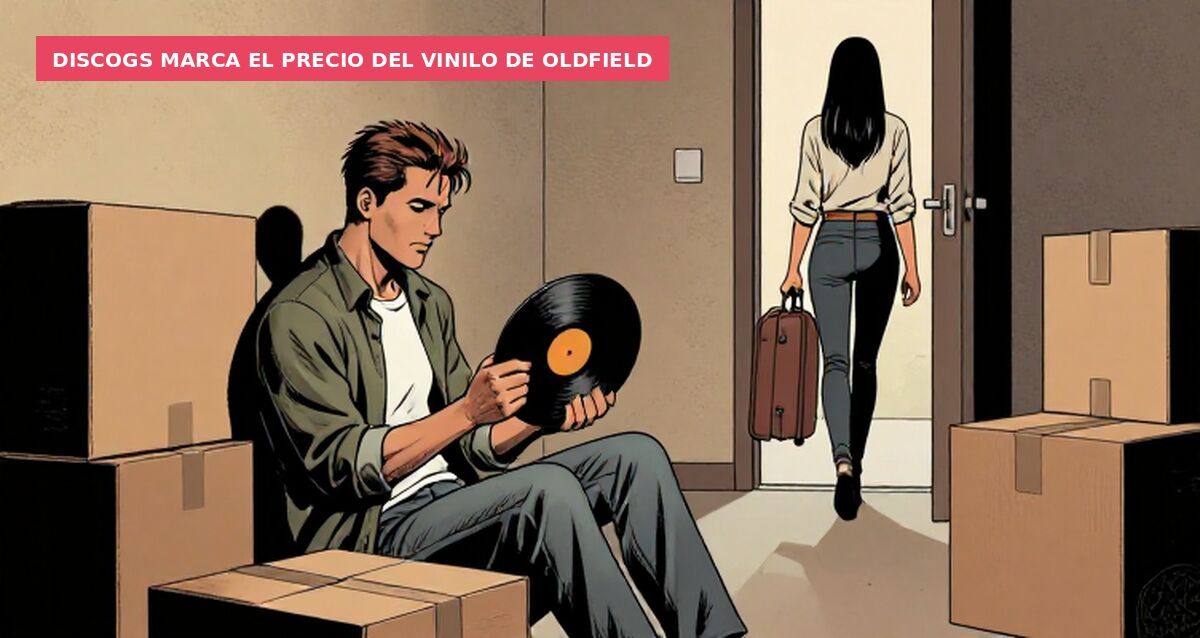 Discogs marca el precio del vinilo de Oldfield