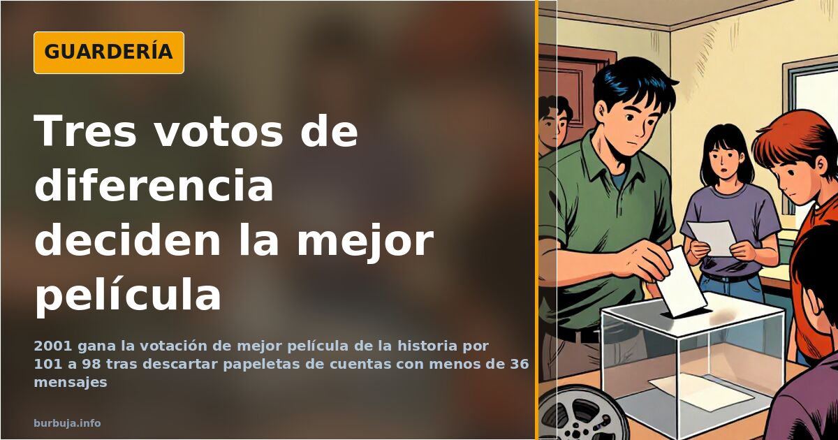 2001 gana por 101 a 98 tras descartar votos sospechosos