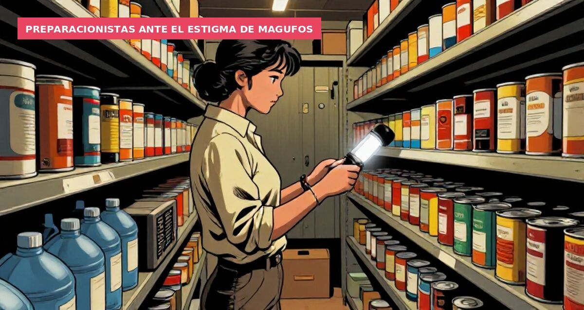 Preparacionistas ante el estigma de magufos