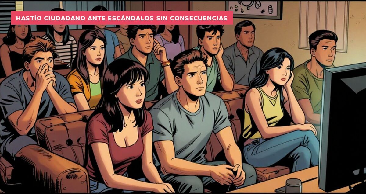 Hastío ciudadano ante escándalos sin consecuencias