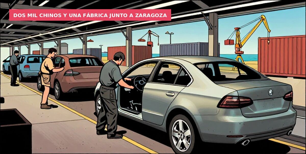Dos mil chinos y una fábrica junto a Zaragoza