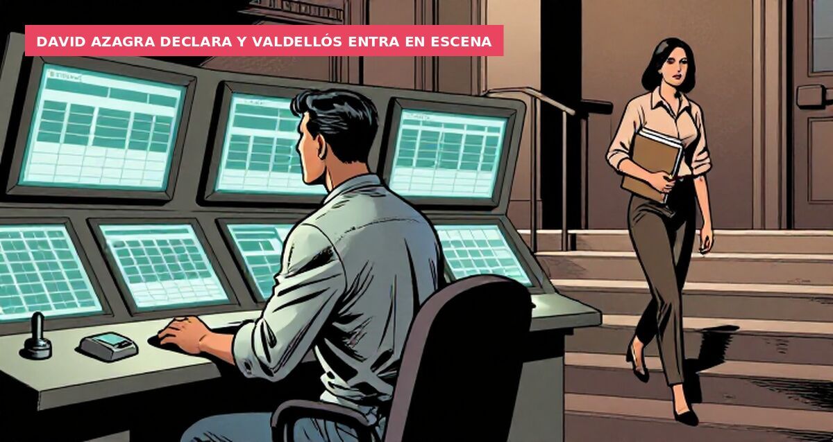 David Azagra declara y Valdellós entra en escena