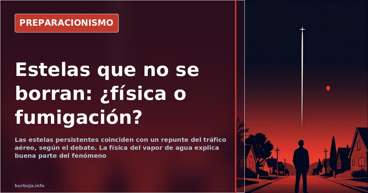 Persistent Contrails: Physics vs. the Fumigation Suspicion
