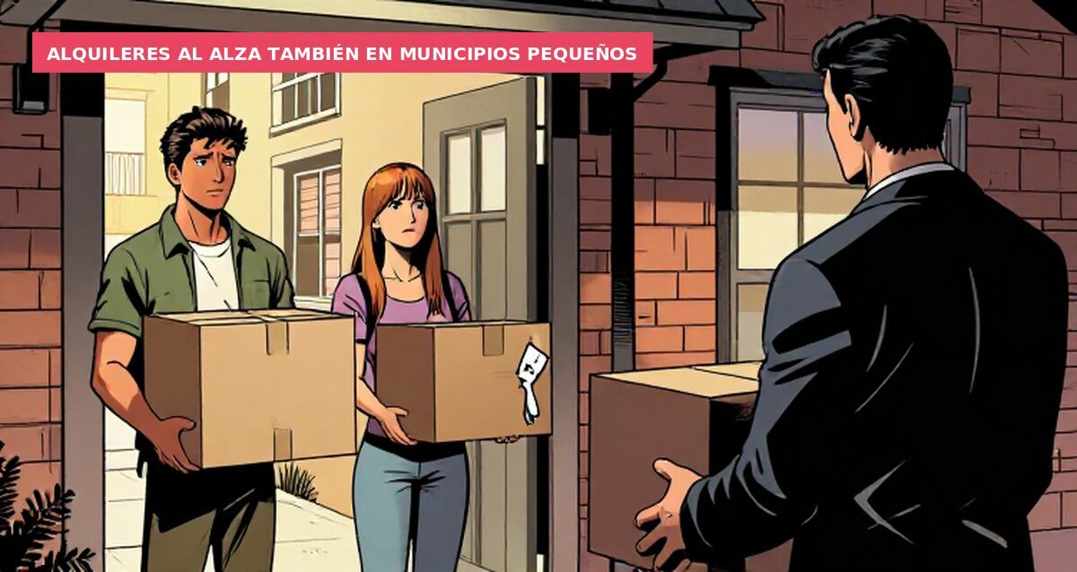 Alquileres al alza también en municipios pequeños