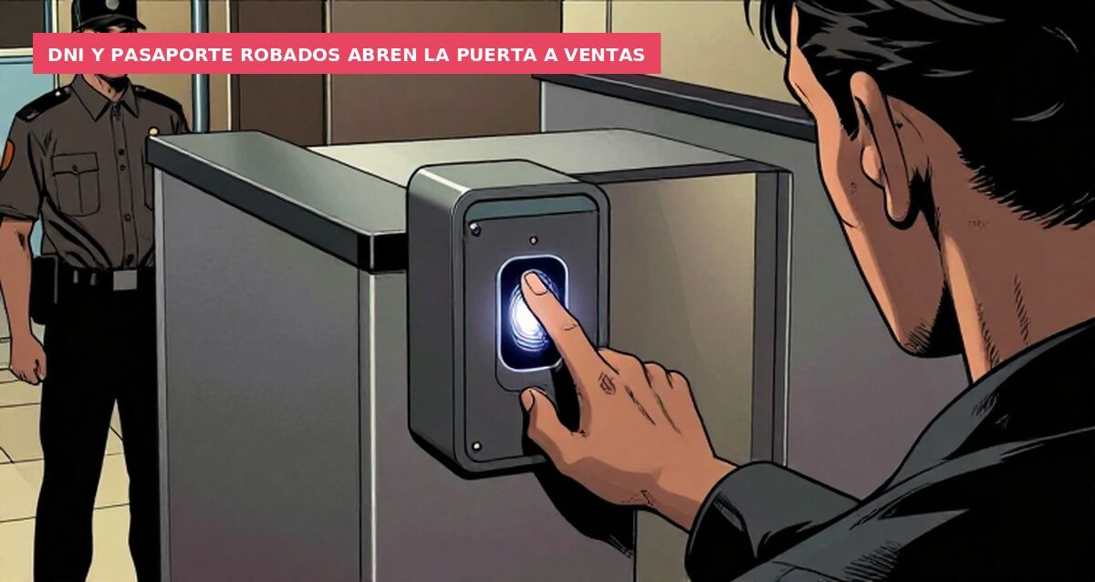DNI y pasaporte robados abren la puerta a ventas