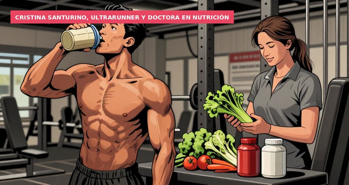 Cristina Santurino, ultrarunner y doctora en nutrición