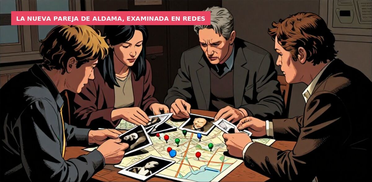 La nueva pareja de Aldama, examinada en redes