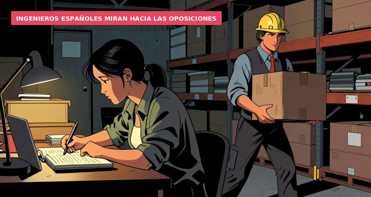 Ingenieros españoles miran hacia las oposiciones