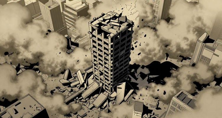 El polvo y los escombros: un millón de toneladas sin apilar