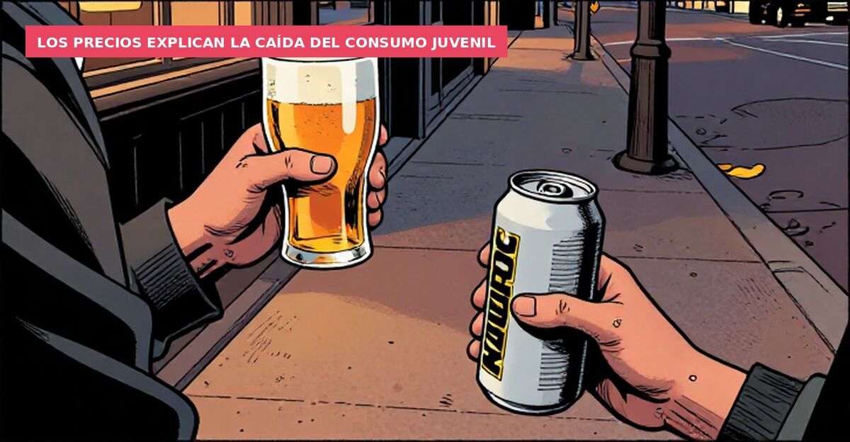 Los precios explican la caída del consumo juvenil