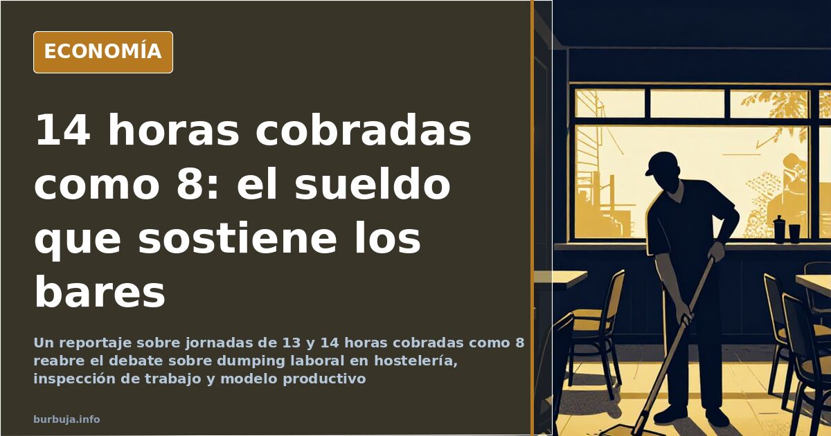 Trabajador solo en una cocina de restaurante durante el servicio, imagen de dumping laboral en hostelería