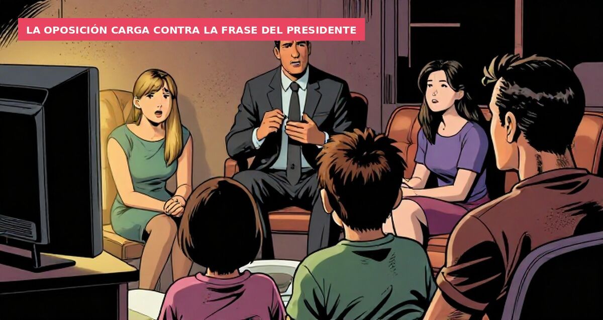 La oposición carga contra la frase del presidente