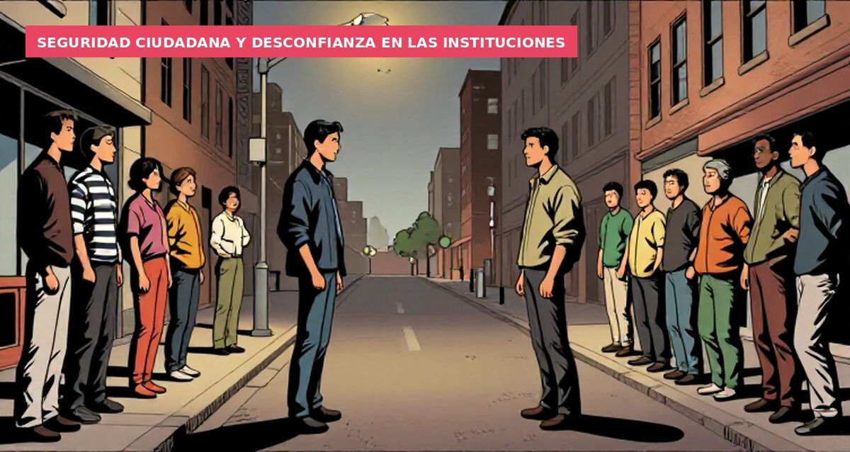 Seguridad ciudadana y desconfianza en las instituciones