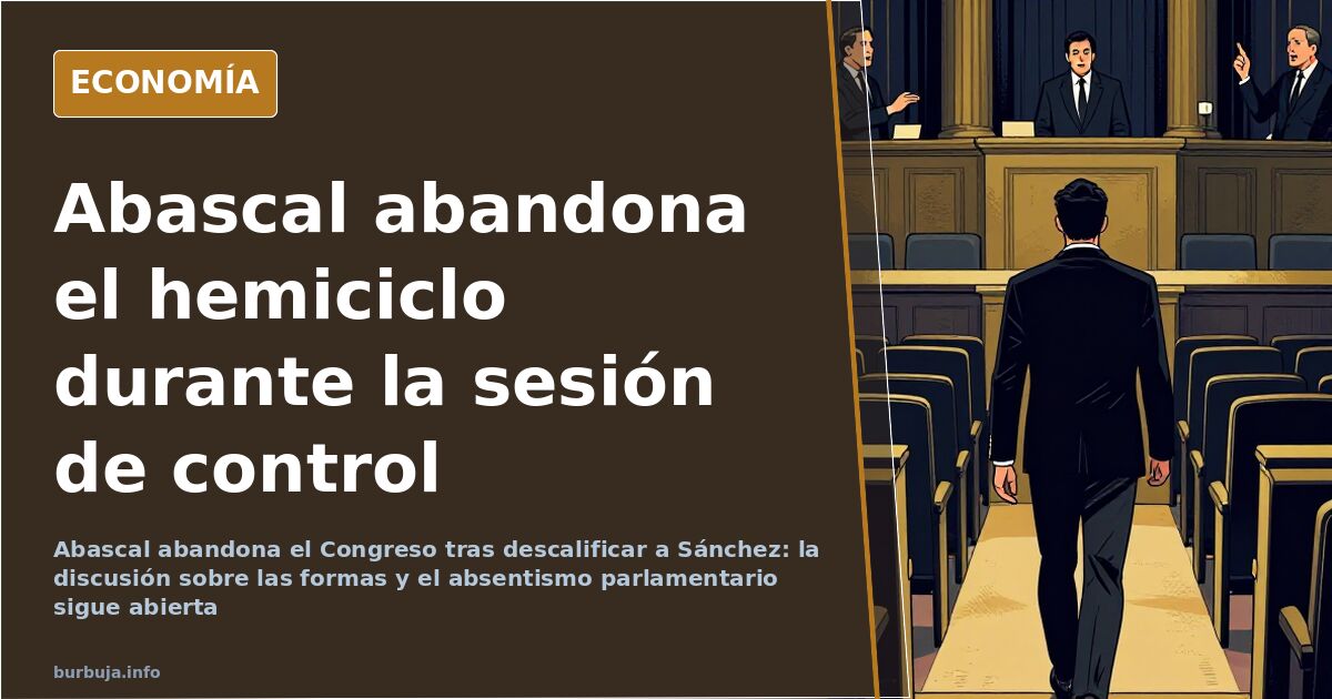 Imagen de la sesión de control en el Congreso de los Diputados