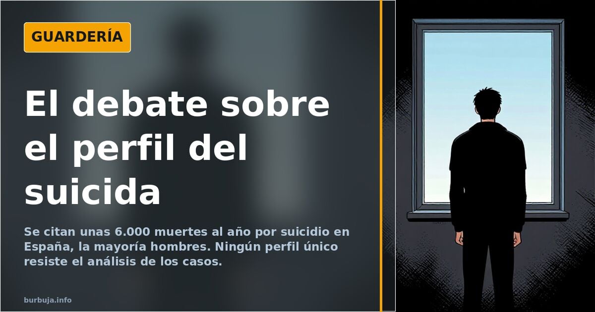 Silueta solitaria de espaldas junto a una ventana en una habitación vacía, ilustración sobre el perfil del suicida