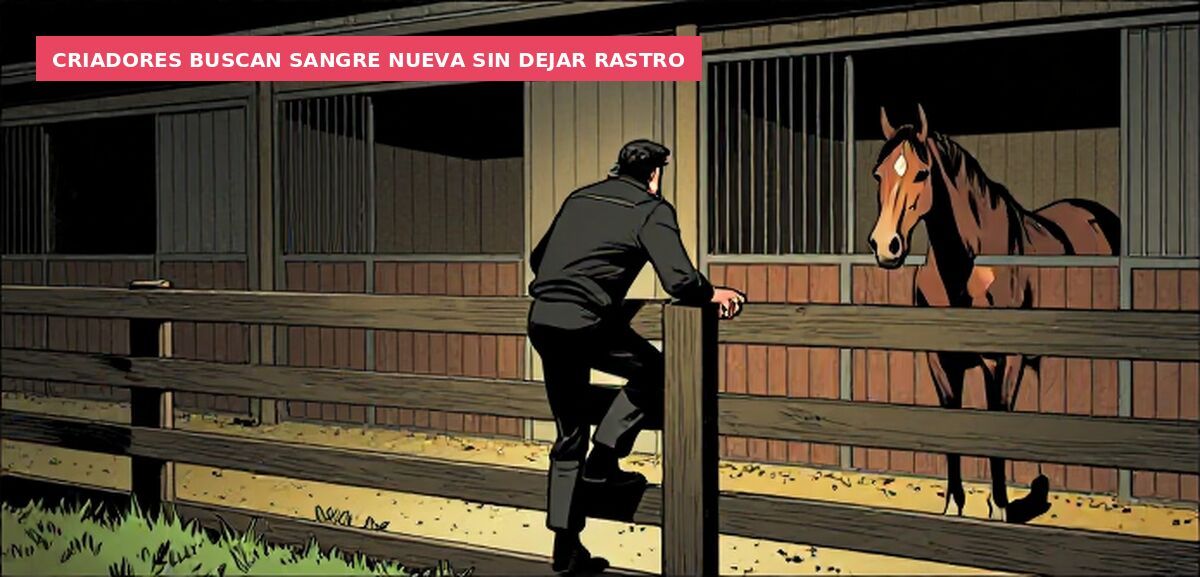 Criadores buscan sangre nueva sin dejar rastro