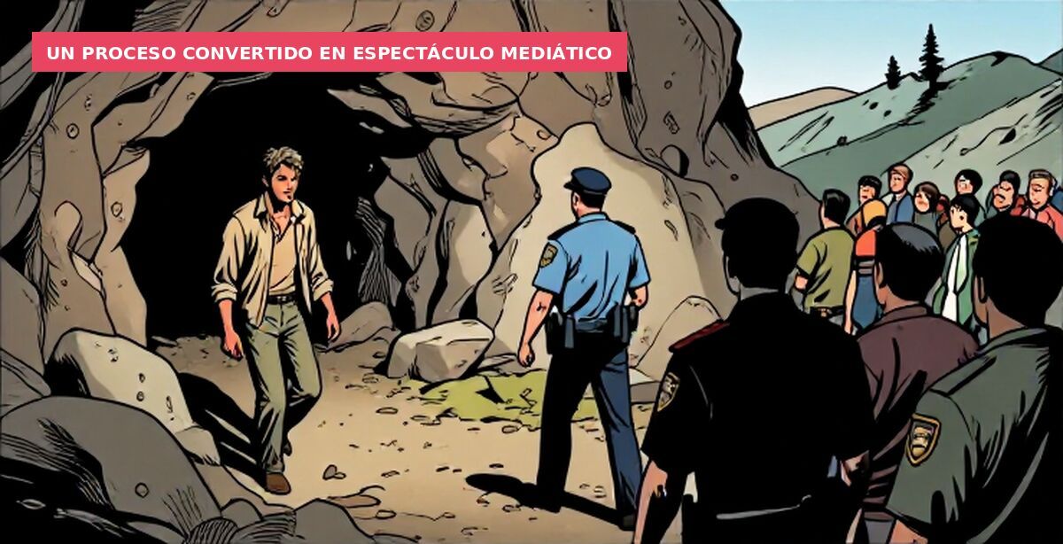 Un proceso convertido en espectáculo mediático