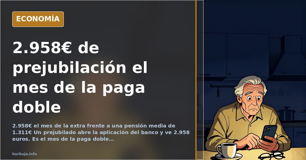 Early Retiree's Extra Pay: €2,958 vs. Average Pension
