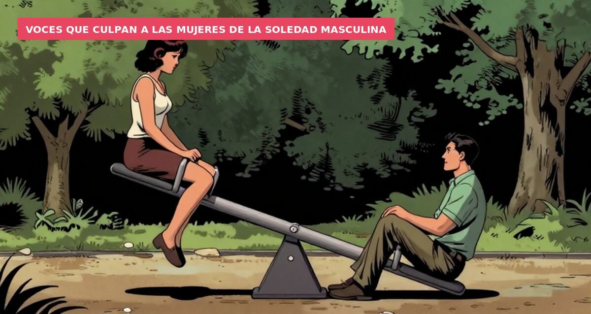 Voces que culpan a las mujeres de la soledad masculina