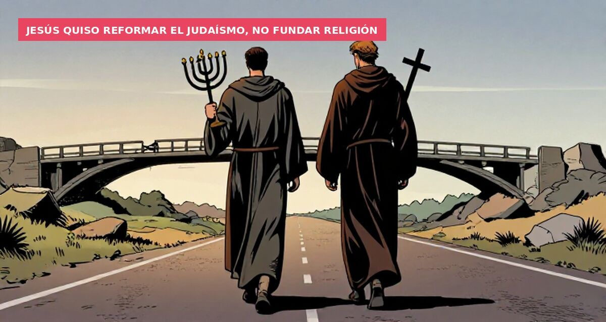 Jesús quiso reformar el judaísmo, no fundar religión