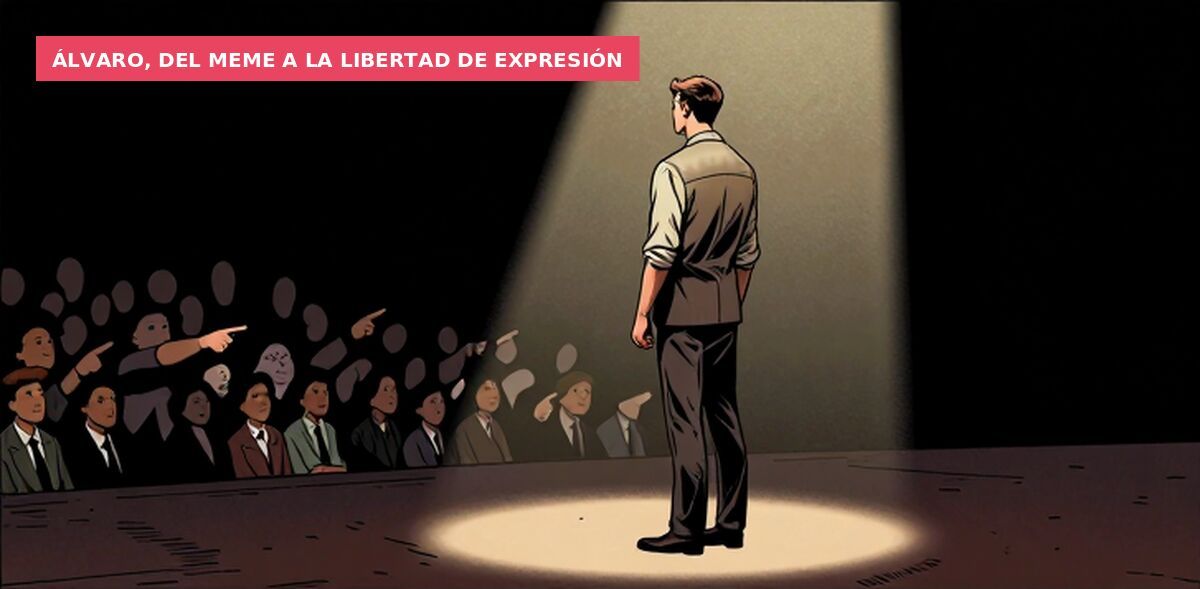 Álvaro, del meme a la libertad de expresión