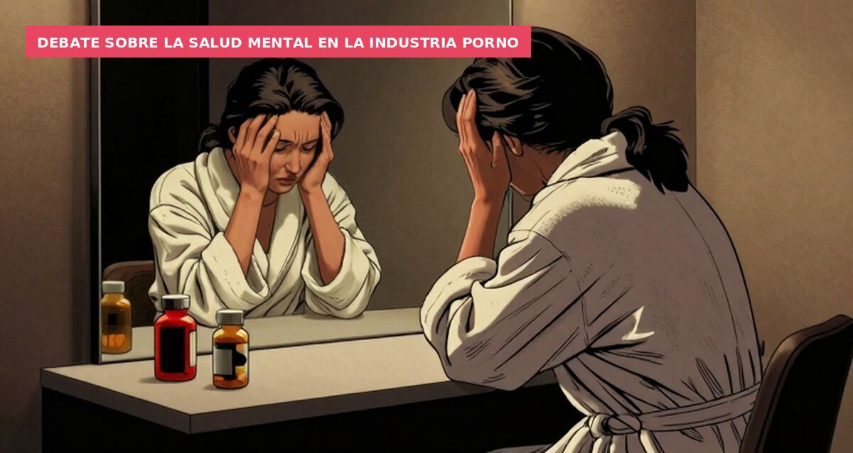 Debate sobre la salud mental en la industria porno