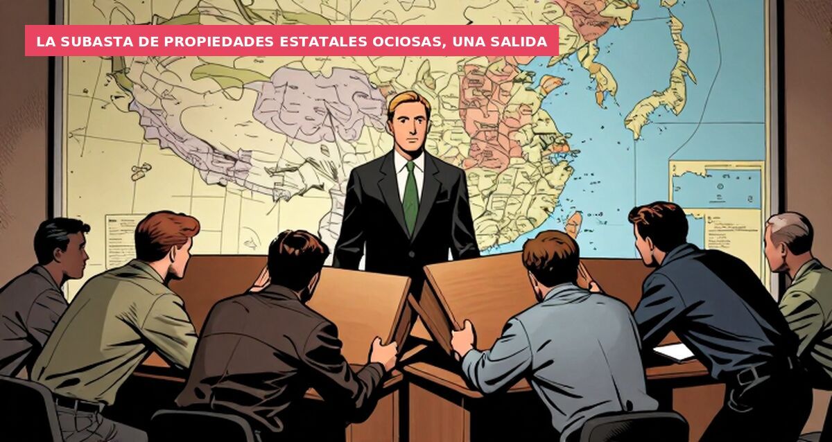 La subasta de propiedades estatales ociosas, una salida