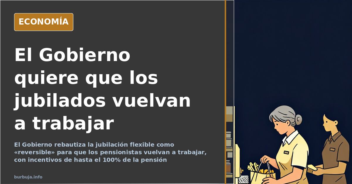 Manos de una persona mayor sobre el teclado de una oficina junto a gráficos de pensiones y un expediente de la Seguridad Soci