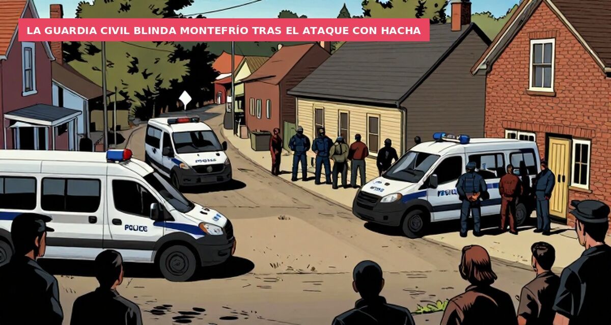 La Guardia Civil blinda Montefrío tras el ataque con hacha