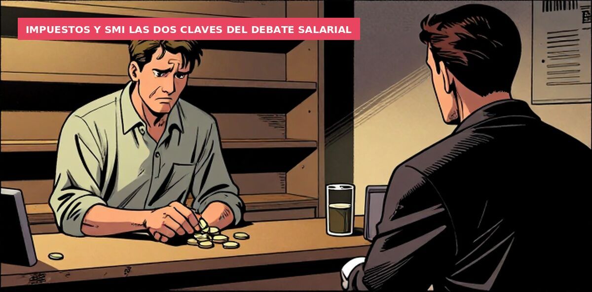 Impuestos y SMI las dos claves del debate salarial
