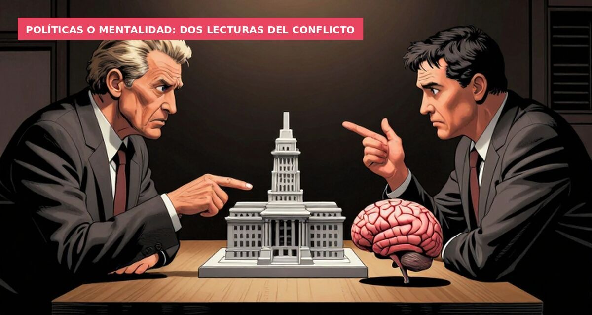 Políticas o mentalidad: dos lecturas del conflicto