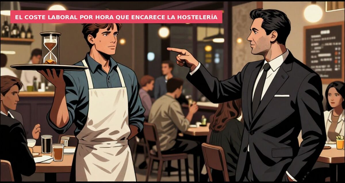 El coste laboral por hora que encarece la hostelería