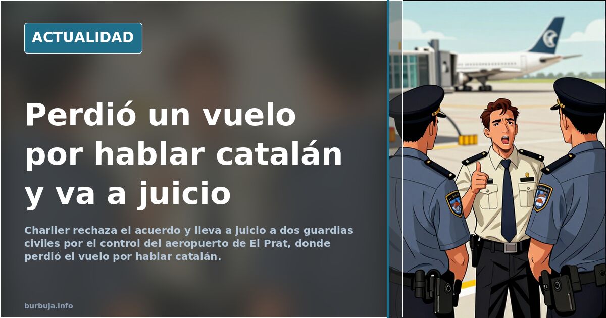 Imagen del control de seguridad del aeropuerto de El Prat, donde se produjeron los hechos