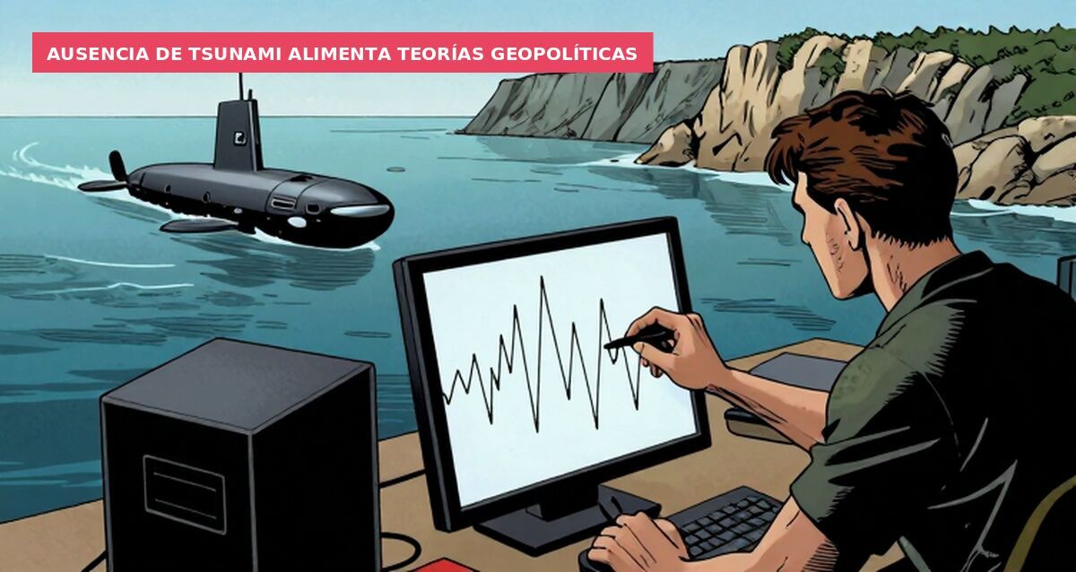 Ausencia de tsunami alimenta teorías geopolíticas