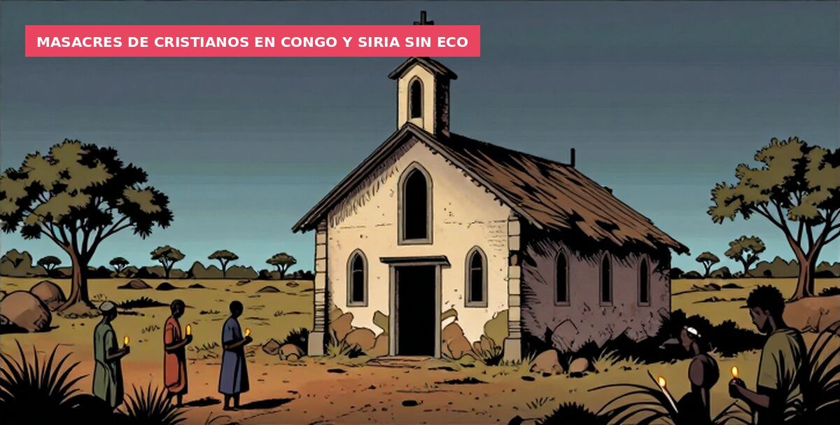Masacres de cristianos en Congo y Siria sin eco