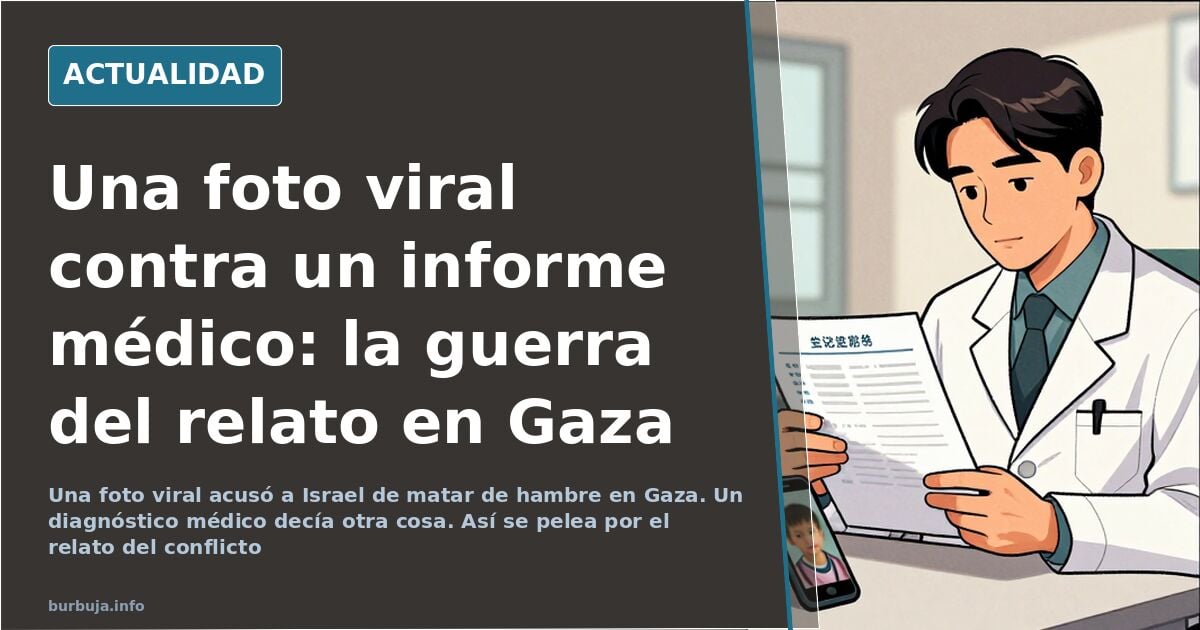 Gaza Narrative Wars: Viral Photos vs. Medical Facts
