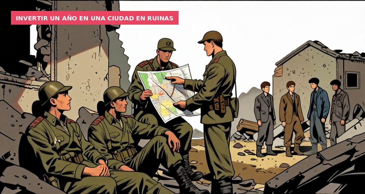 Invertir un año en una ciudad en ruinas