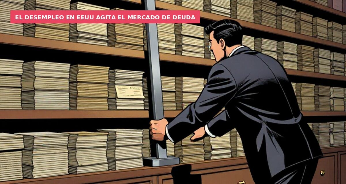 El desempleo en EEUU agita el mercado de deuda