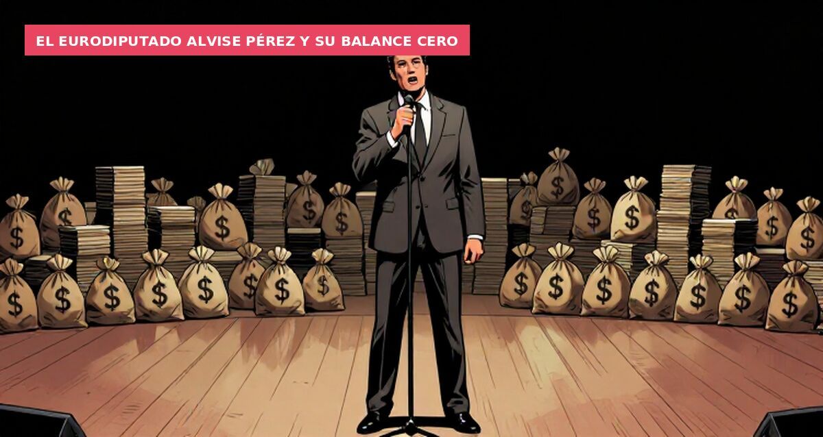 El eurodiputado Alvise Pérez y su balance cero
