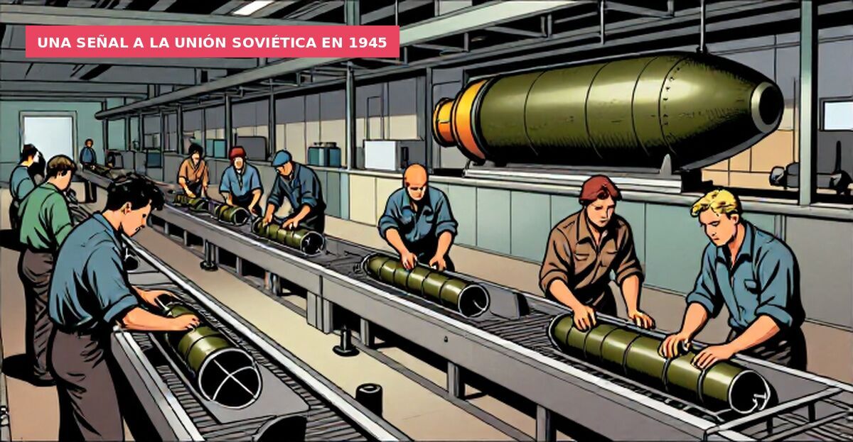 Una señal a la Unión Soviética en 1945