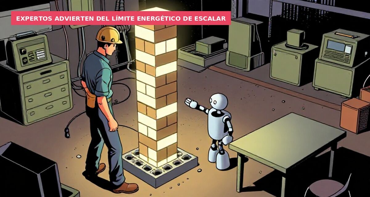 Expertos advierten del límite energético de escalar