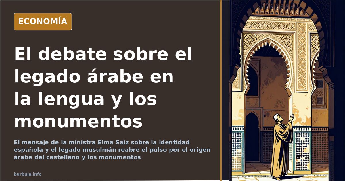 Elma Saiz reabre el pulso por el legado musulmán en España