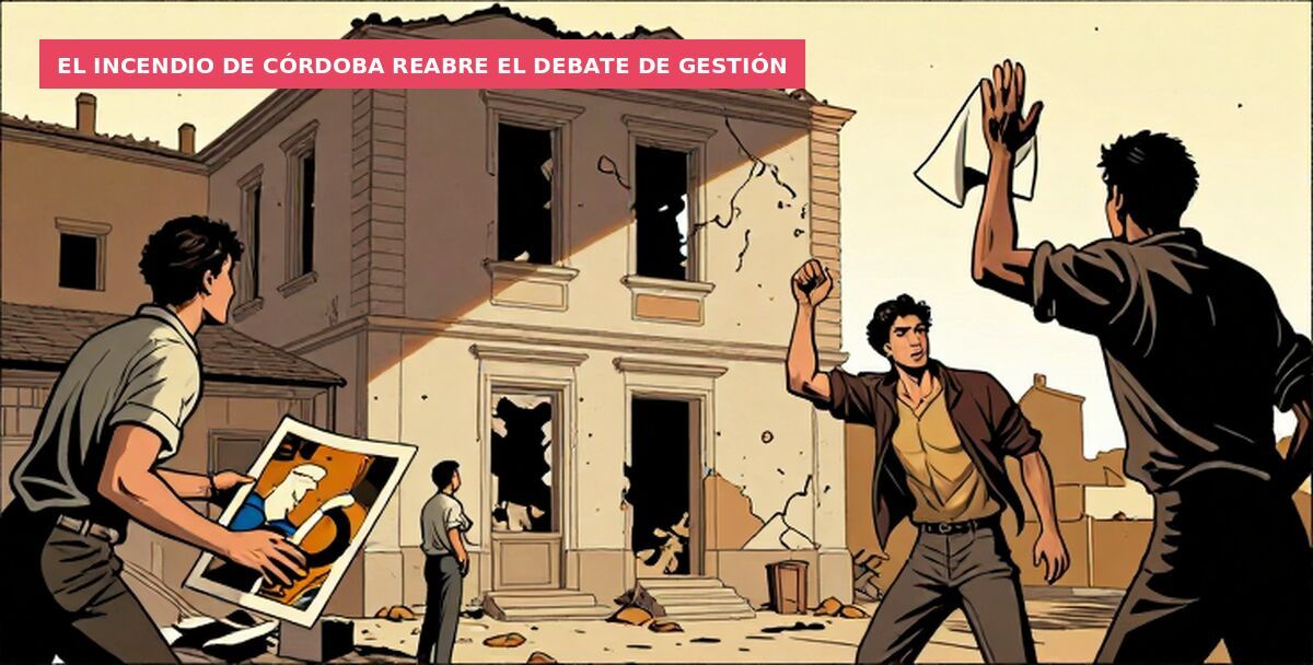 El incendio de Córdoba reabre el debate de gestión