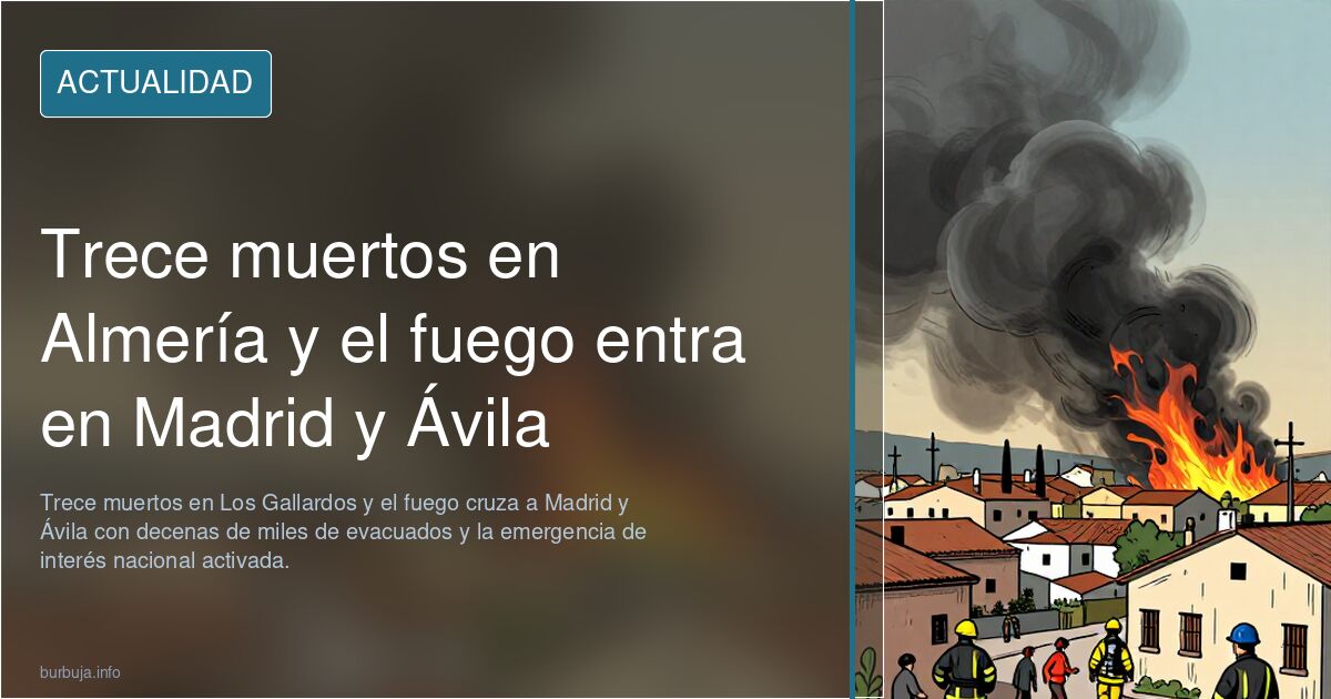 España en llamas
