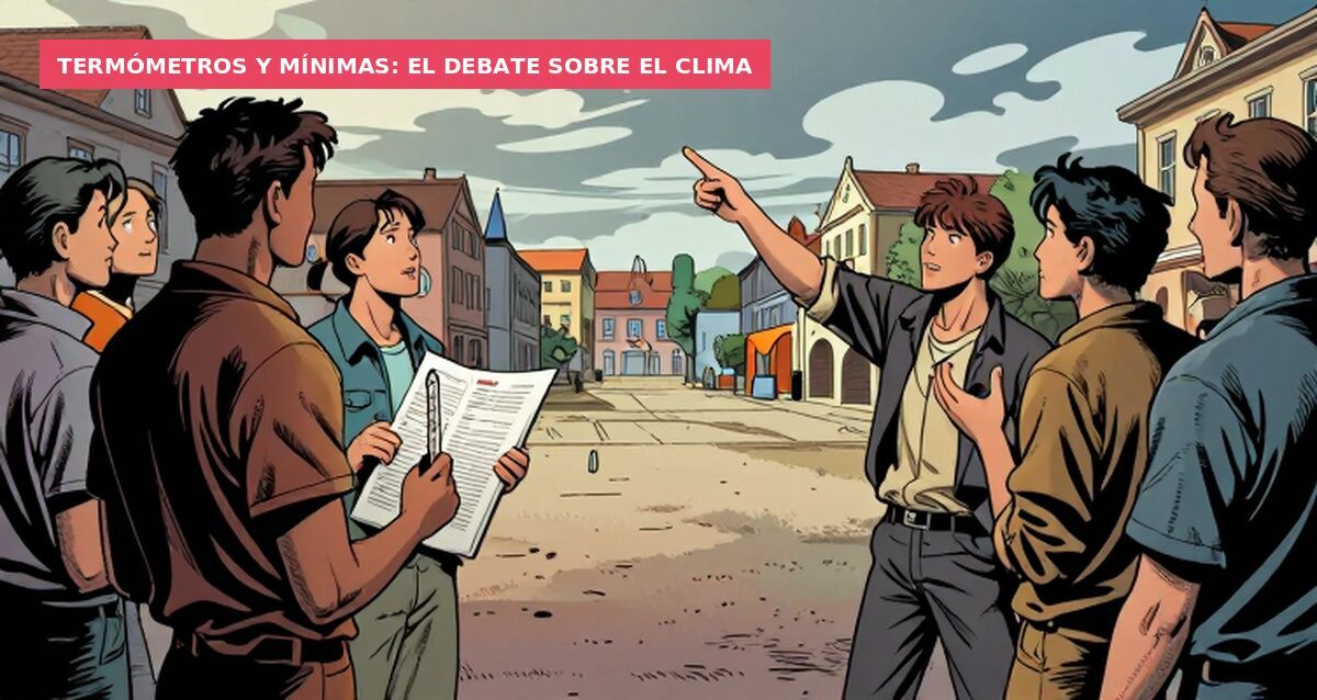 Termómetros y mínimas: el debate sobre el clima