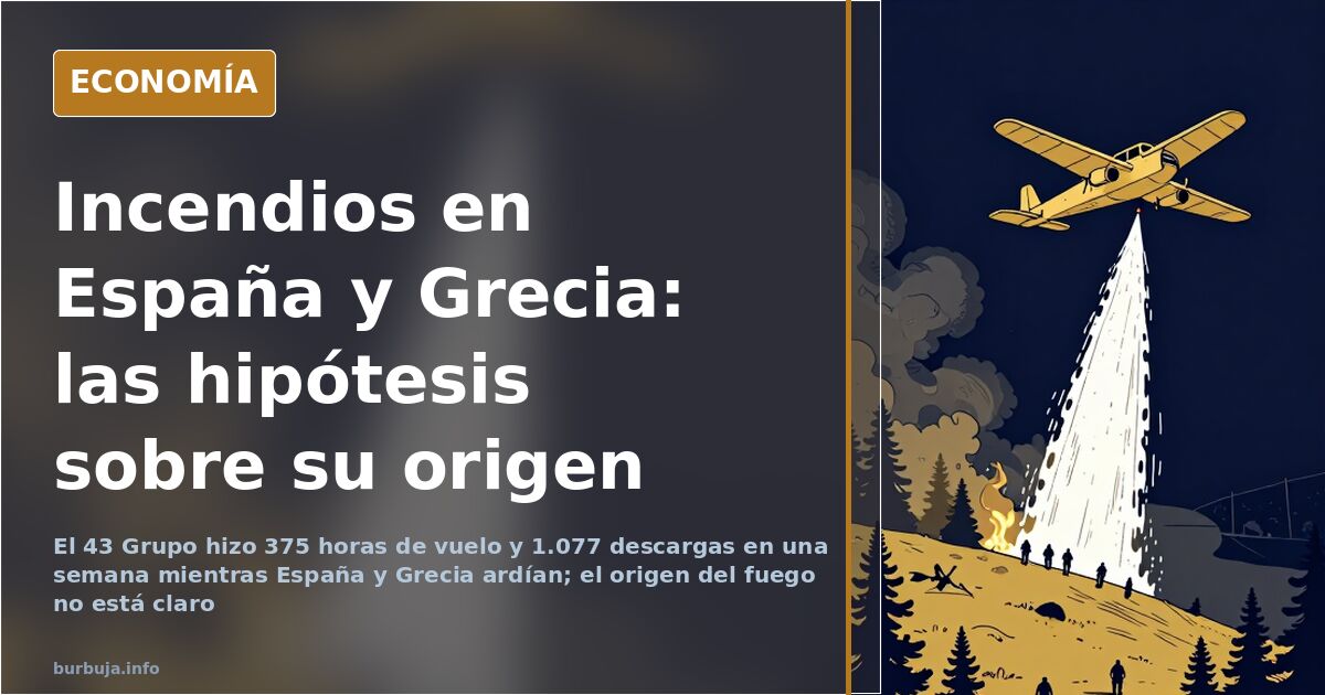 Why Spain and Greece Are Burning: The Discussed Causes