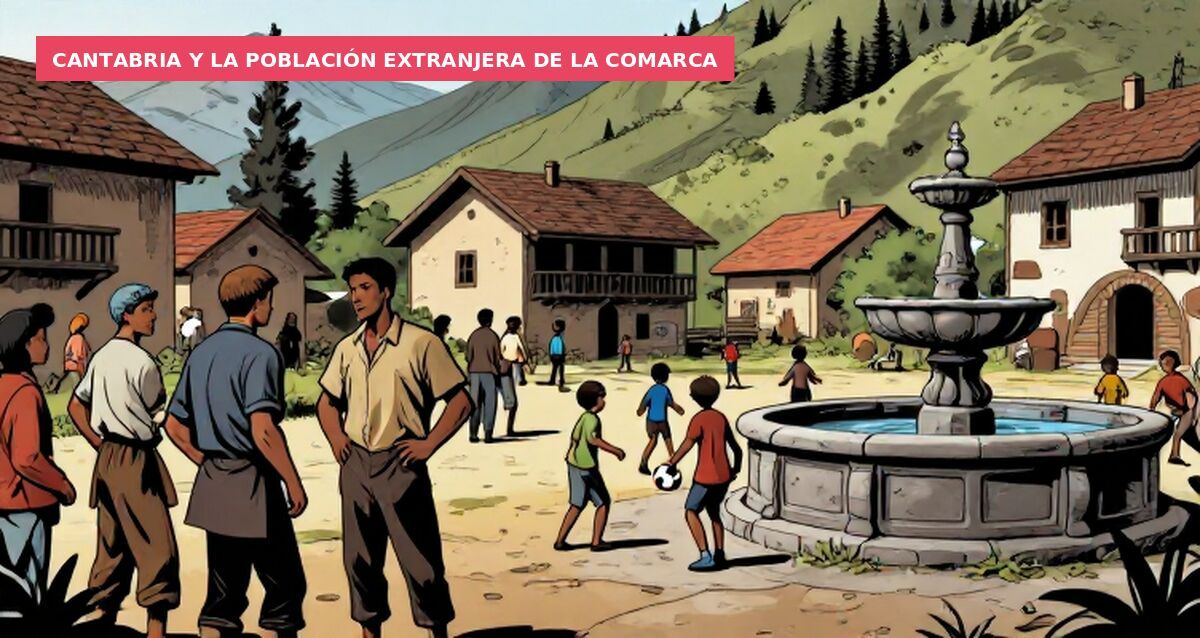 Cantabria y la población extranjera de la comarca