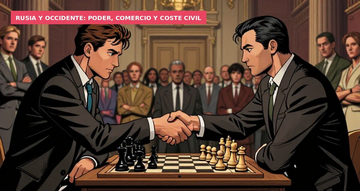 Rusia y Occidente: poder, comercio y coste civil