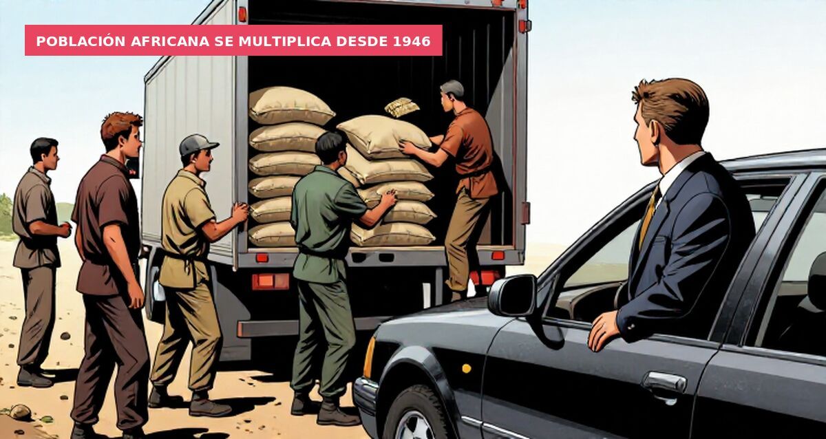 Población africana se multiplica desde 1946